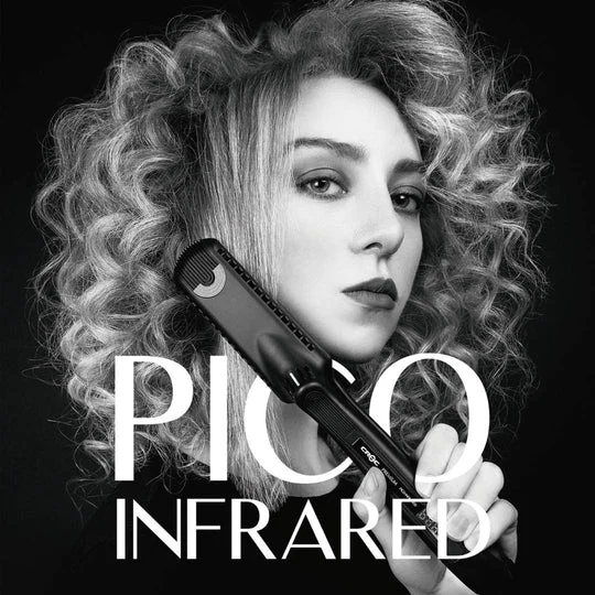 Premium Pico Infrared Black Titanium Flat Iron 1.5" - Image 3