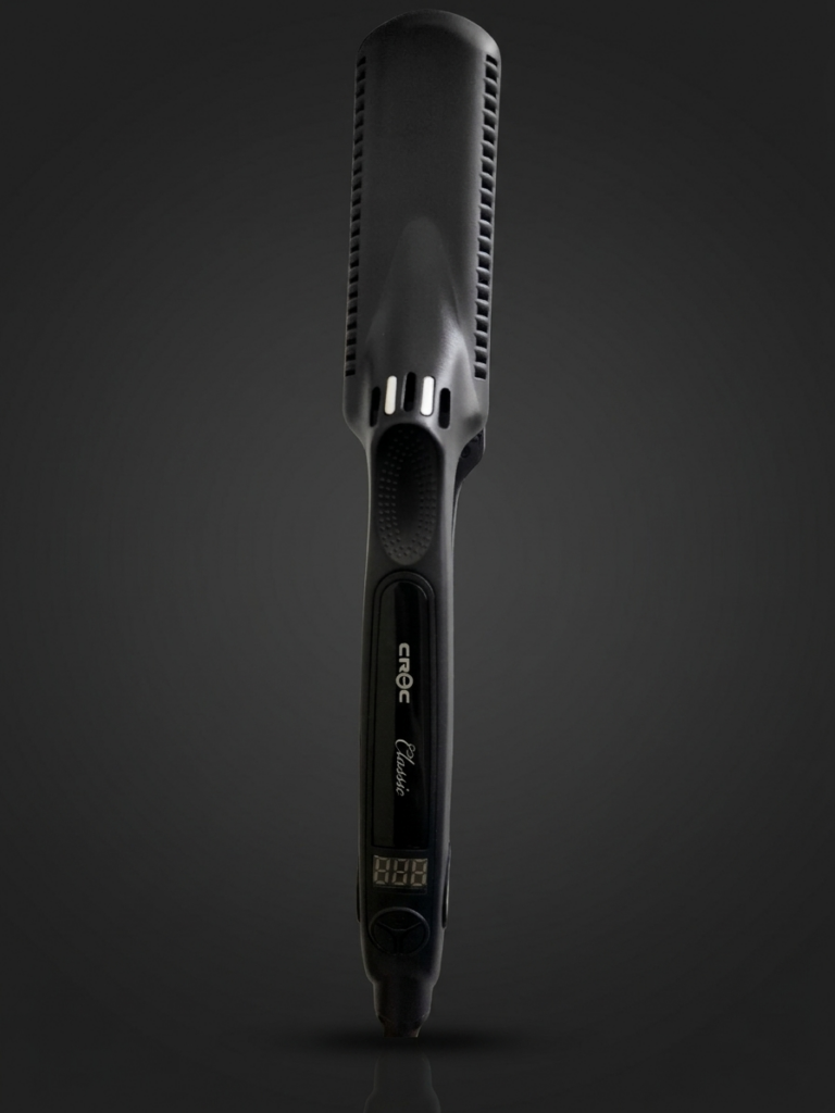 CROC Classic Black Titanium Flat Iron 1.5″