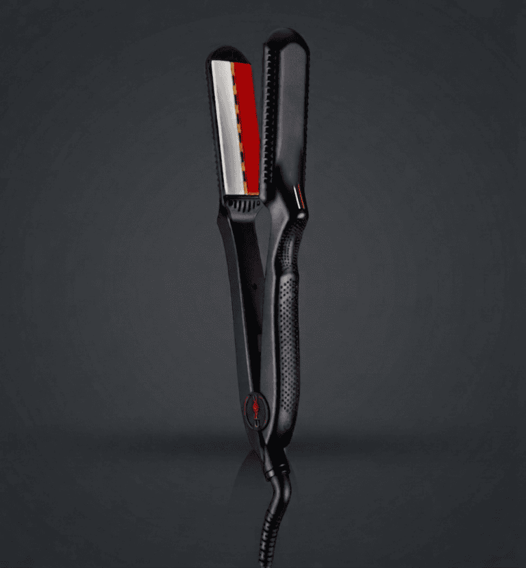 CROC Classic Infrared Tourmaline Ceramic Black Titanium Flat Iron 1.5″